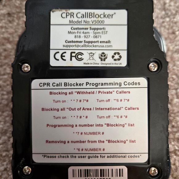 CPR V5000 Call Blocker - Picture 6 of 8